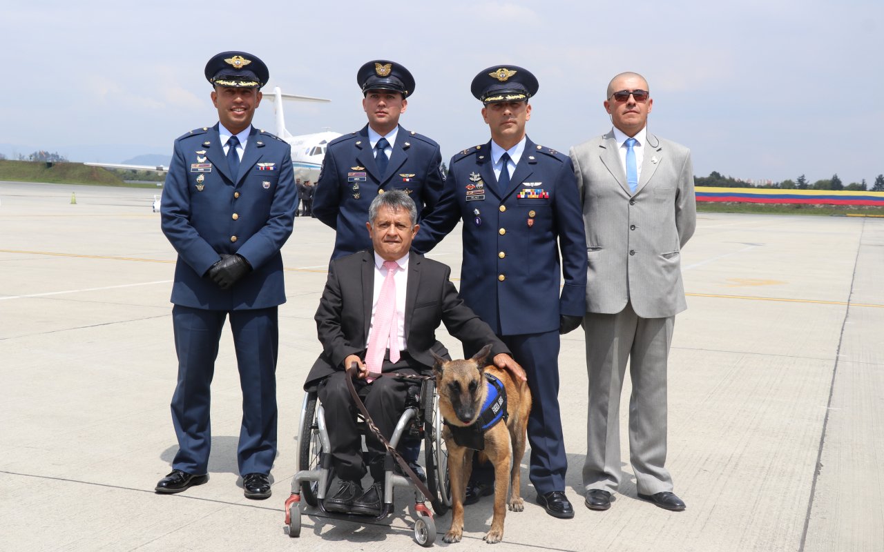 Unagui, una héroe de cuatro patas que le garantizara una mejor calidad de vida a un colombiano
