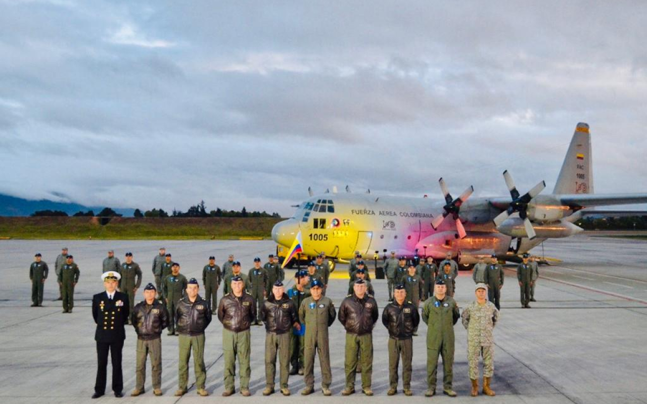 Despegó el Hércules C-130 rumbo a una nueva travesía 