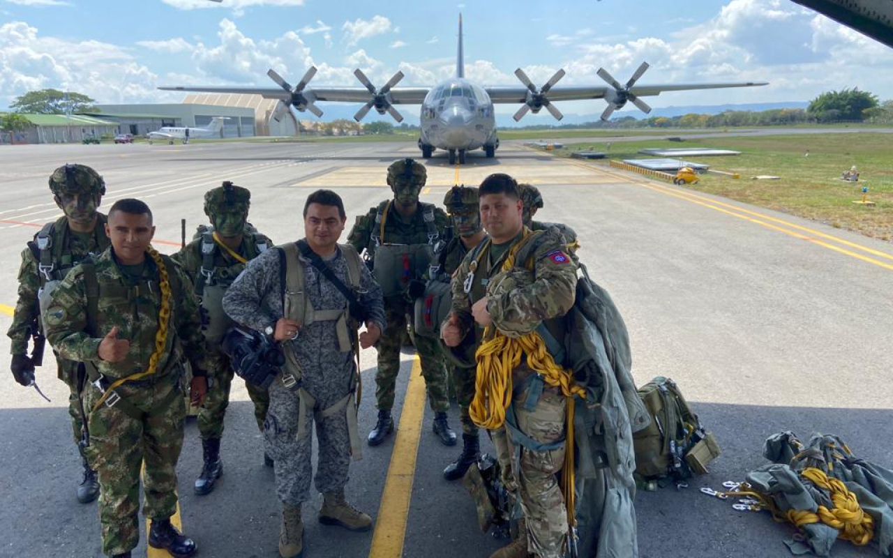 Aeronaves del CATAM hacen presencia en primera operación binacional