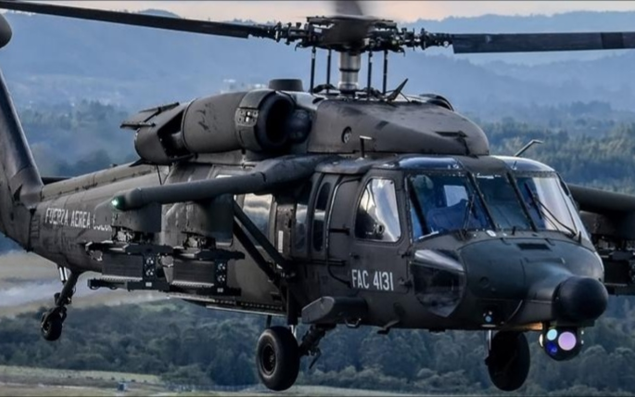 Fuerza Aérea Colombiana mantiene operaciones en Chocó