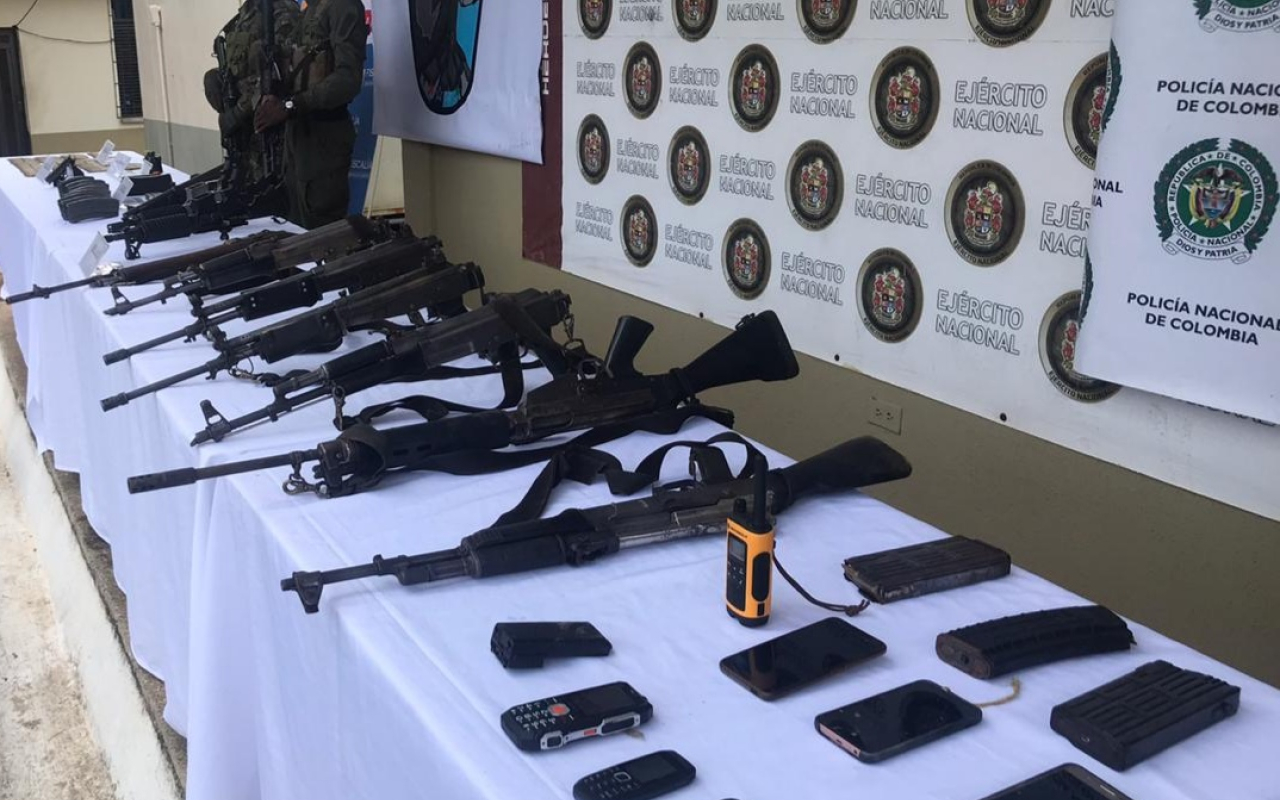 Operación militar dejó tres capturados en el Bajo Cauca