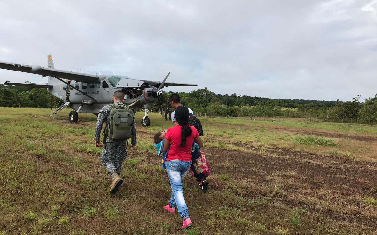 Menor de edad de la comunidad indígena Chocón en Guerima, Vichada 