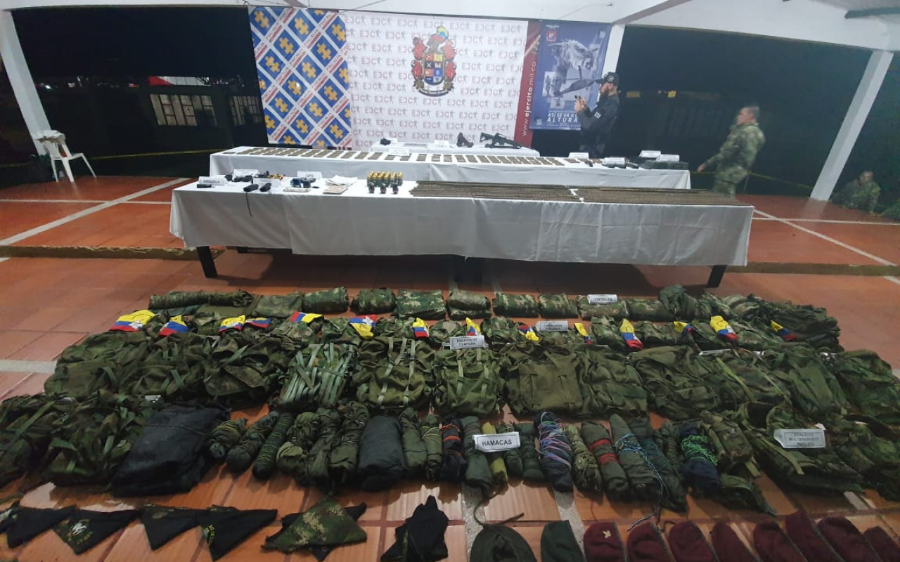 Fuerza Aérea Colombiana y Ejercito Nacional disminuyen accionar delictivo en el Putumayo.
