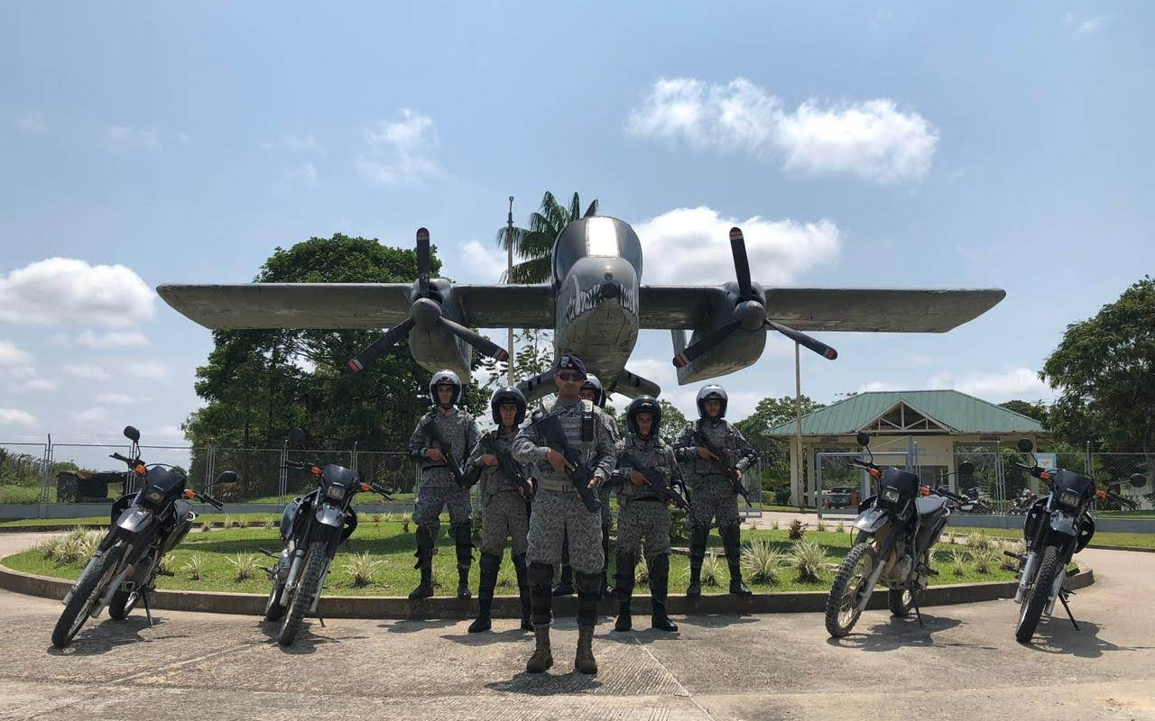 Con vigilancia aérea y terrestre su Fuerza Aérea garantiza la seguridad en el extremo sur del país