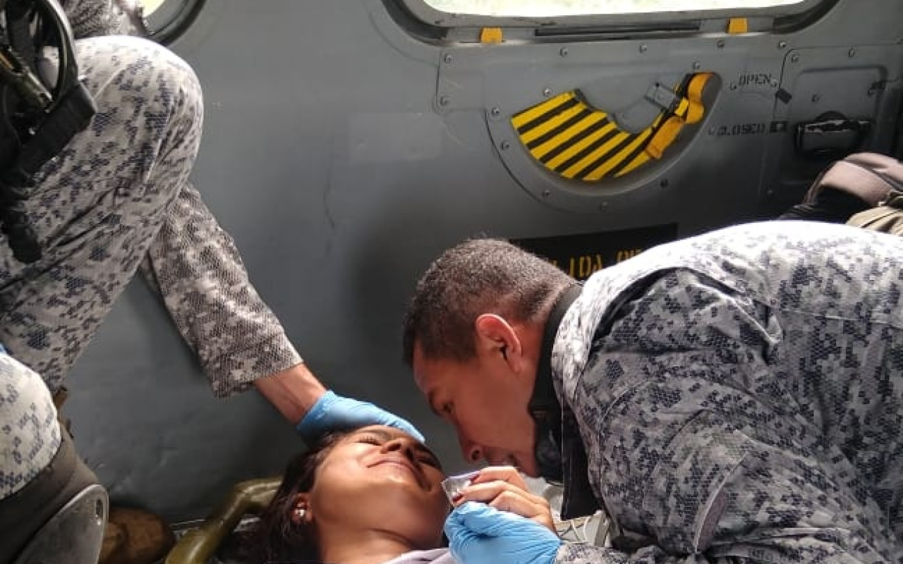 "Me salvó la vida un ángel de metal" 