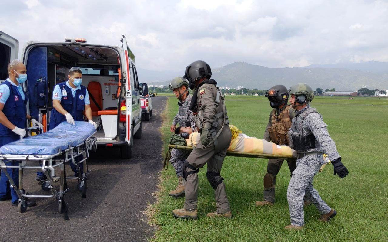 Misión humanitaria permite salvar la vida de un hombre en el Alto Naya