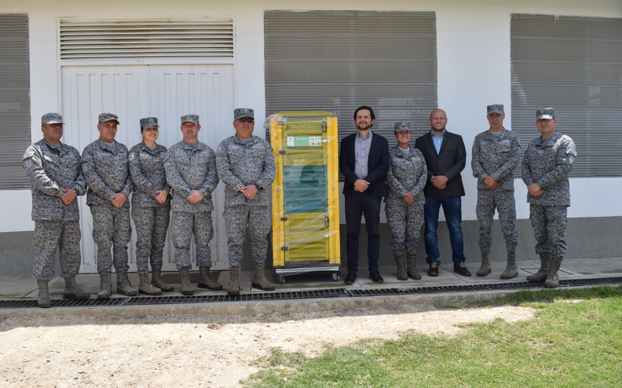  Sistema Autónomo de Compostaje proyecto ambiental del Comando Aéreo de Mantenimiento