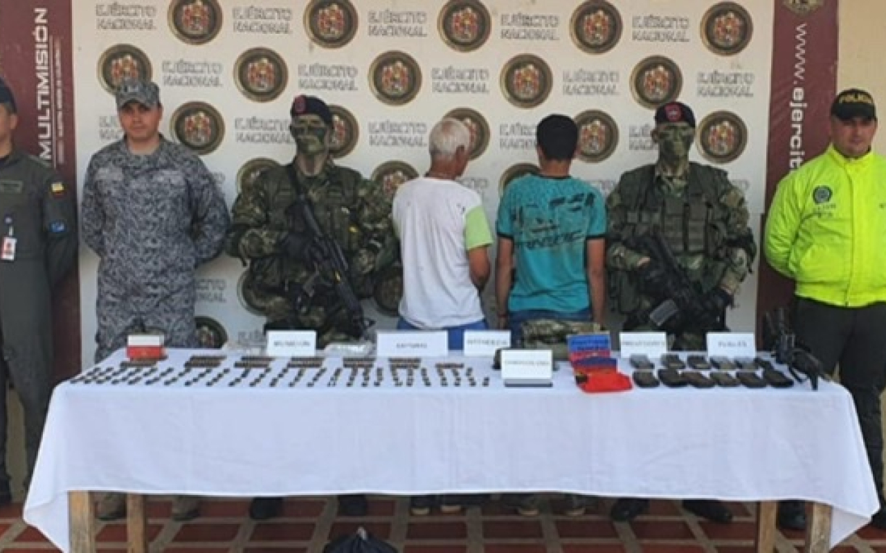 Golpe al GAOr Estructura 18, en Antioquia