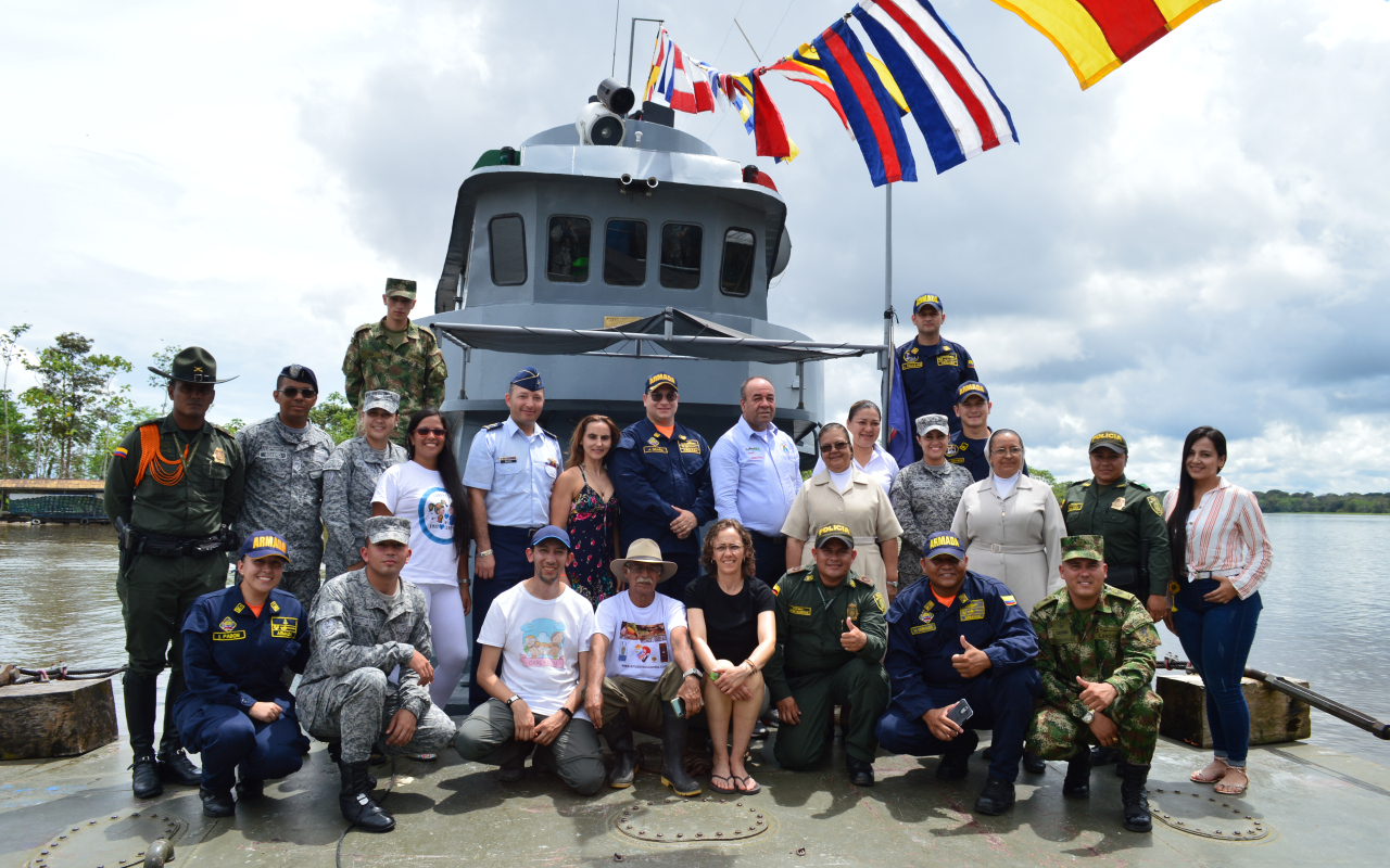 Niñas y niños del Amazonas fueron beneficiados con la Jornada de Apoyo al Desarrollo "Kits for Kids"