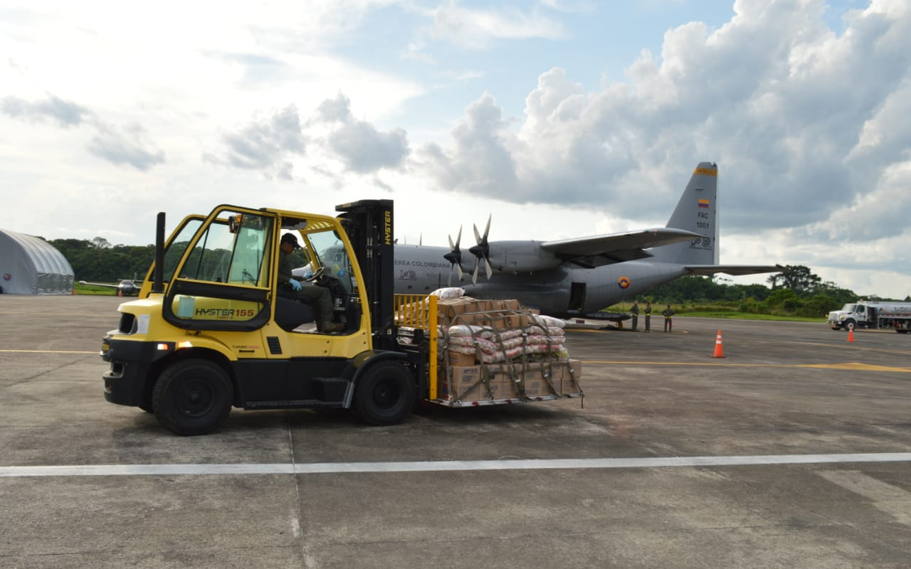 2.9 toneladas de alimentos beneficiarán a niños indígenas en el Amazonas