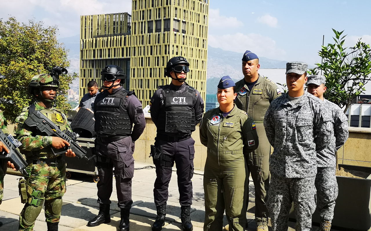 Lanzamiento de la Unidad Estratégica para la Seguridad y la Justicia Integral  en Medellín 