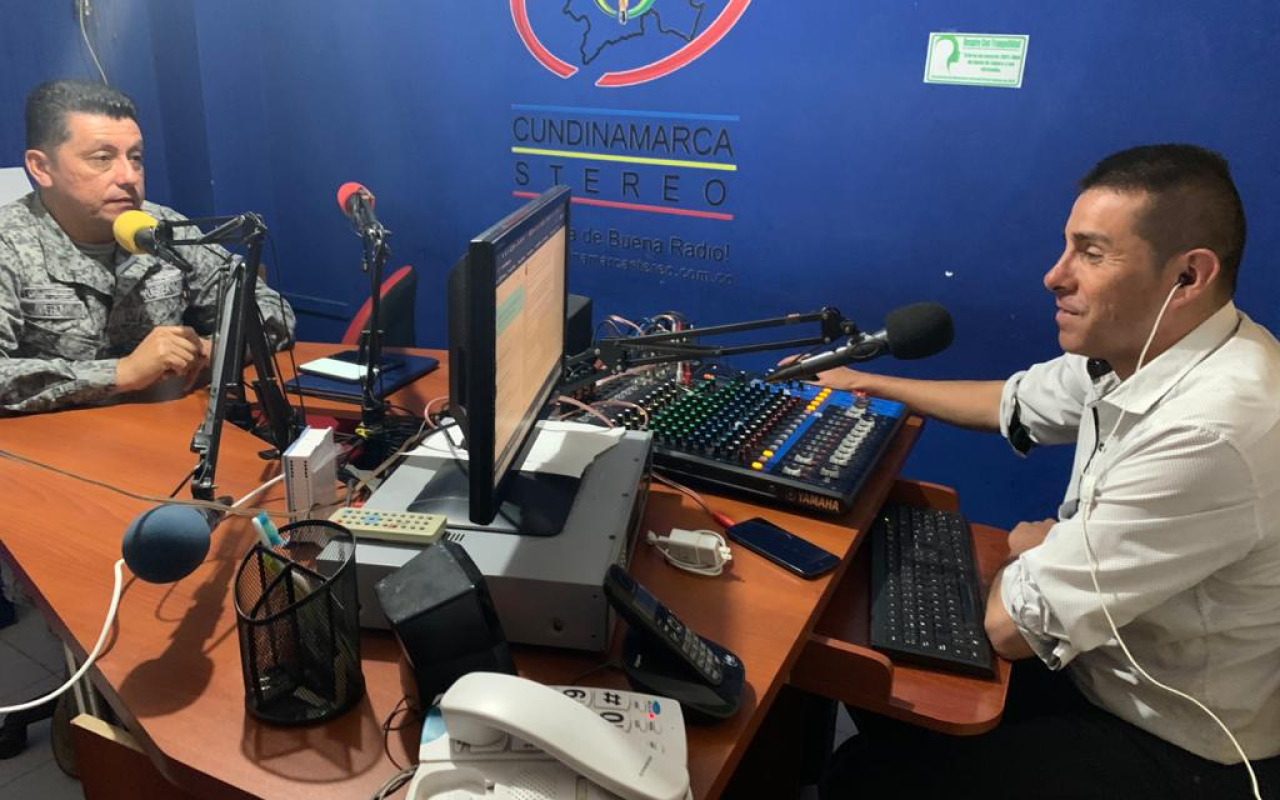 CAMAN presente en los micrófonos de Cundinamarca Estéreo
