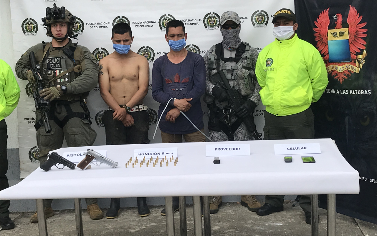 Mindefensa destaca operaciones de la Fuerza Pública en las que fueron capturados integrantes de Grupos Armados Organizados en Tolima Chocó y Córdoba.