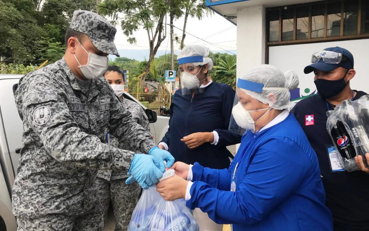  Un gesto de gratitud por parte de la Fuerza Aérea Colombiana