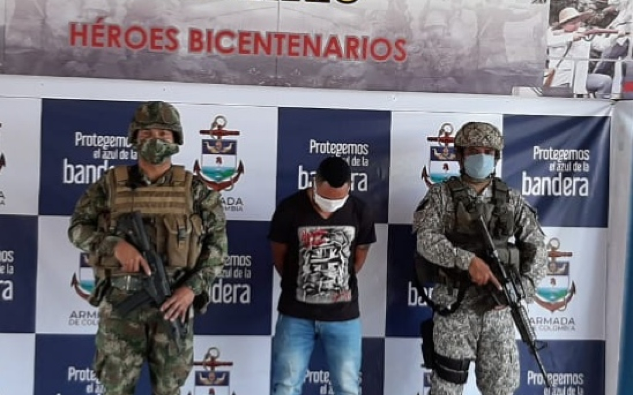 Capturado alias ‘Martín’, presunto cabecilla de la subestructura Pablo José Montalvo Cuitiva del Clan del Golfo