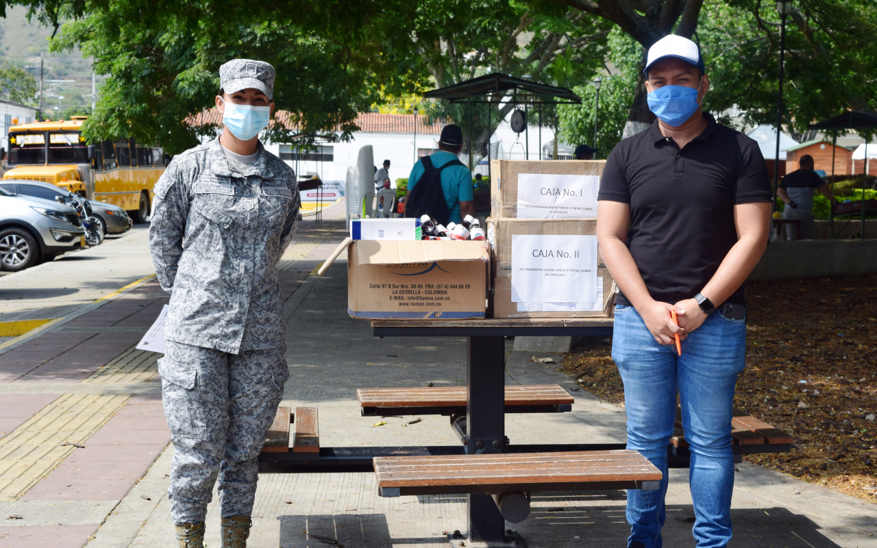 Más de 2.000 medicamentos fueron entregados en Vijes, Valle