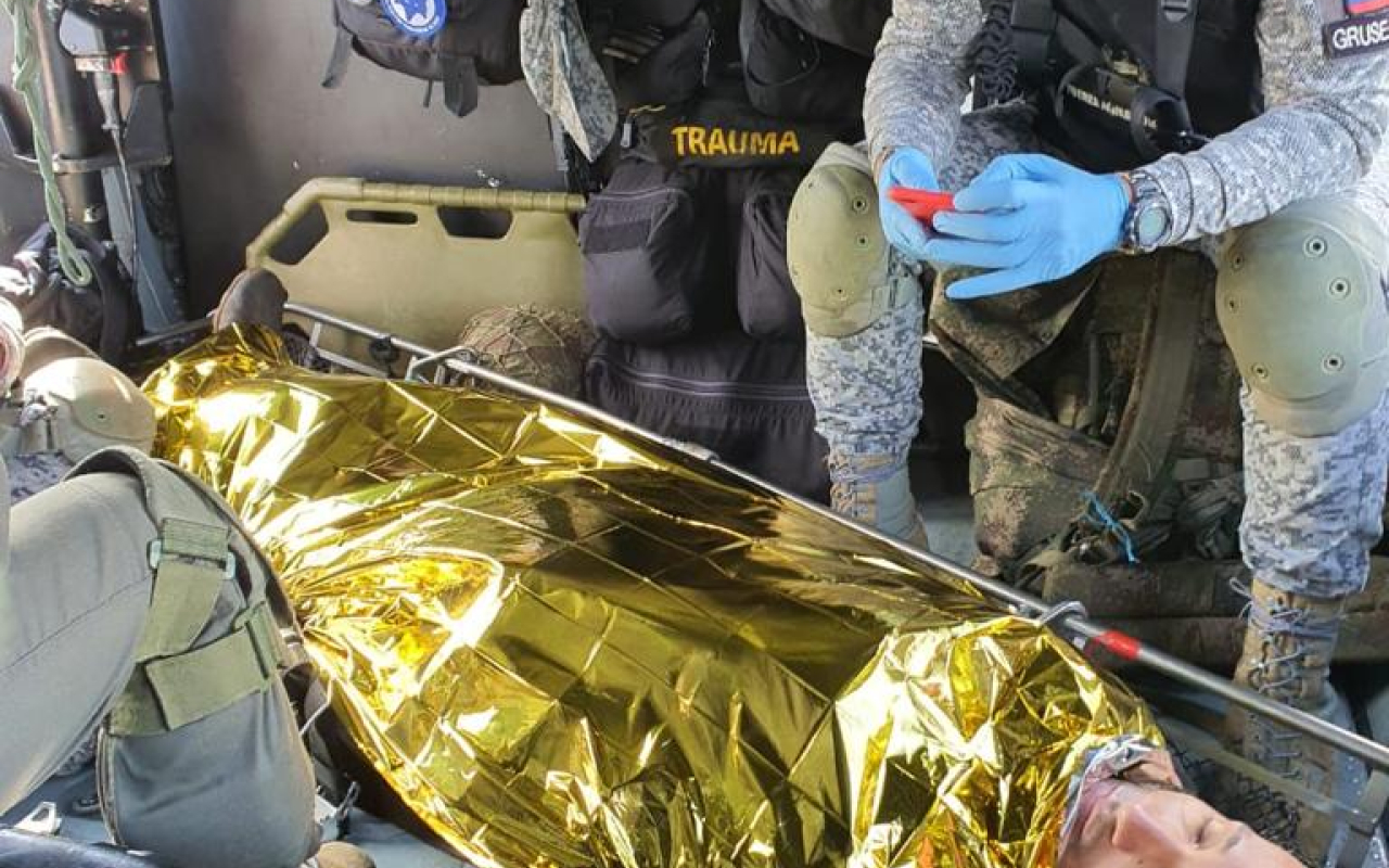 Ángel de metal continúa salvando vidas