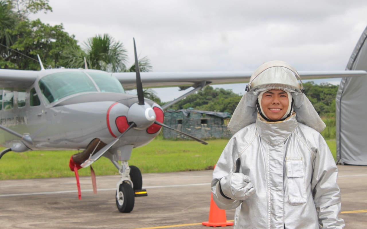 Soldado amazonense ayuda a su comunidad a enfrentar el Covid -19 