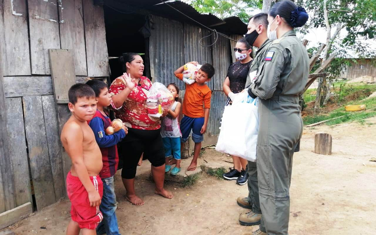 Operaciones de sensibilización son realizadas de manera constante por su Fuerza Aérea Colombiana