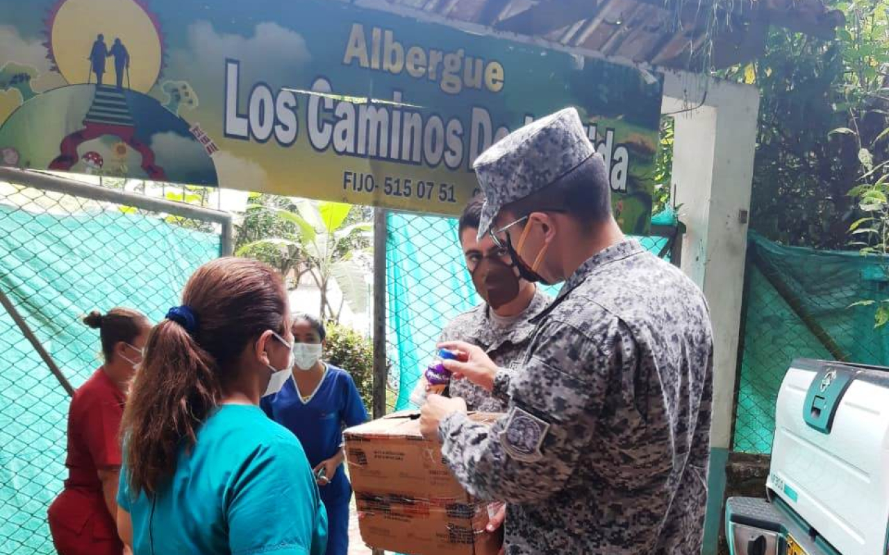 Solidaridad y apoyo para el hogar ‘Los Caminos de la Vida’ en el Valle del Cauca