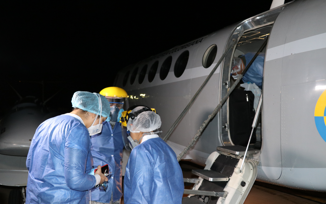 Fuerza Aérea regresa a casa a Valeria Guerrero 