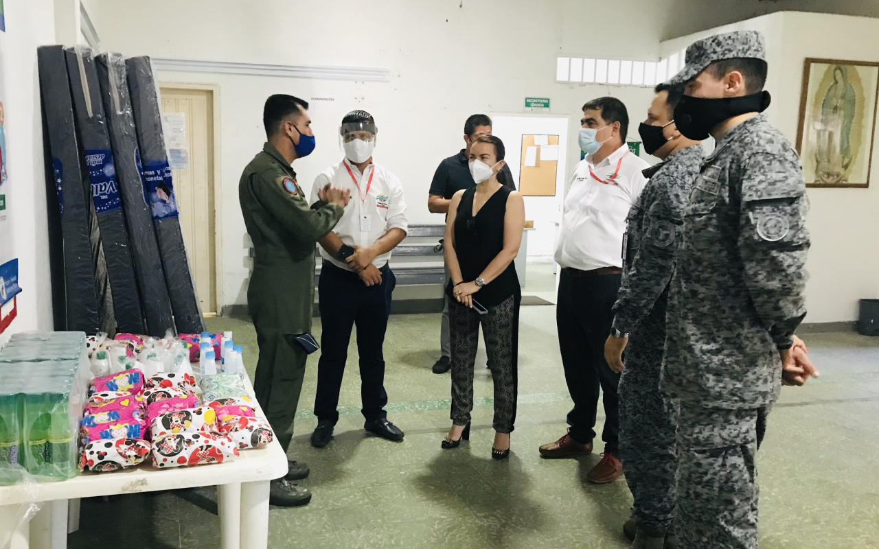 Fuerza Aérea Colombiana visitó el Hospital “Nuestra Señora de Fátima” E.S.E, en Flandes