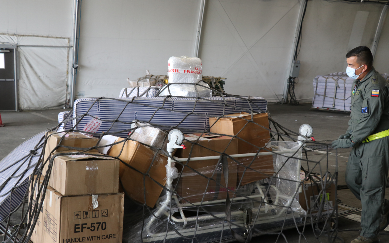 Ayudas humanitarias fueron transportadas al departamento del Putumayo