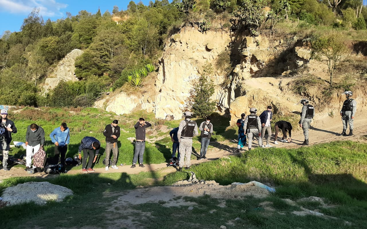  Fuerza Aérea Colombiana continua con operativos de seguridad en Madrid Cundinamarca