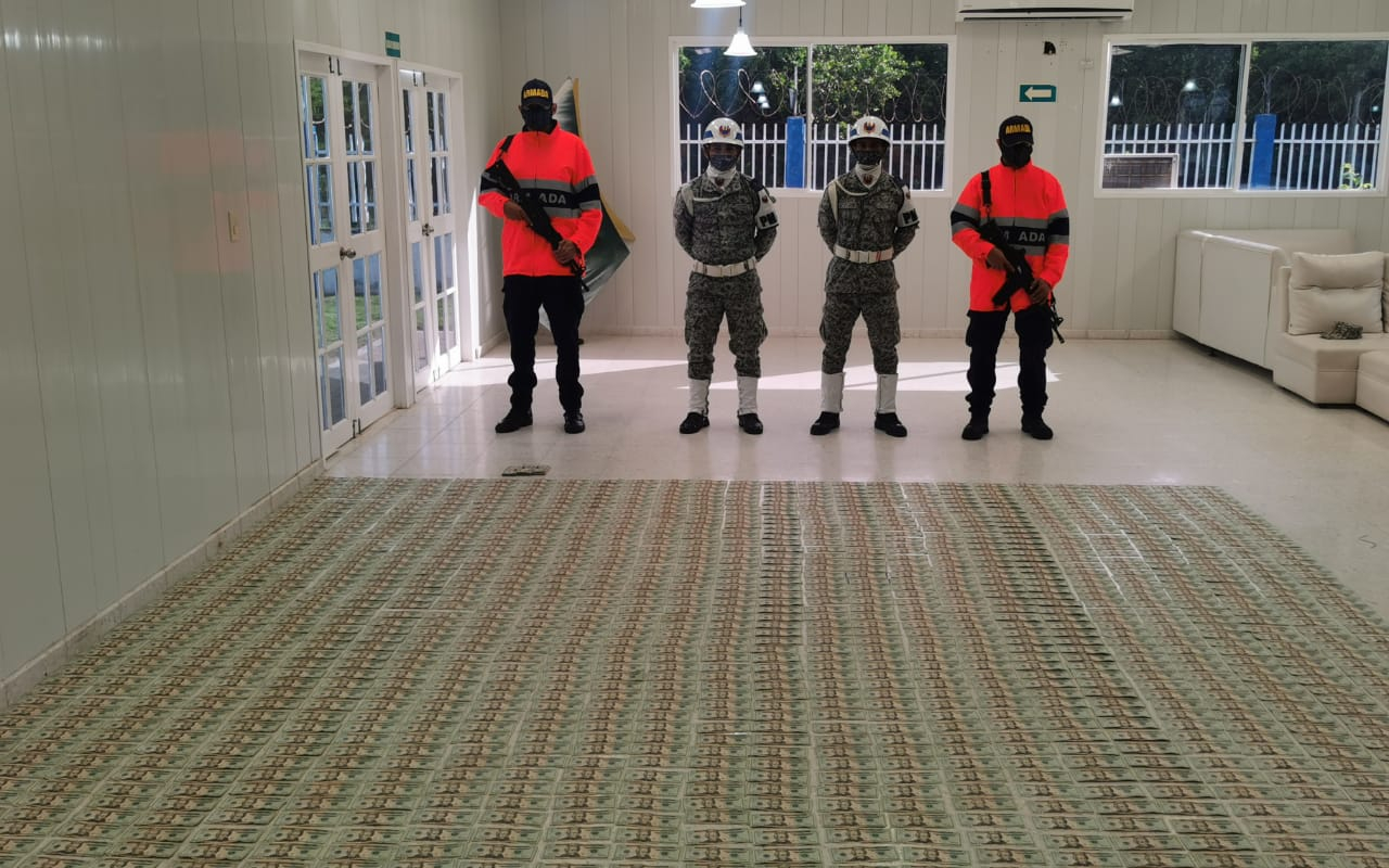  Fuerzas Militares incautan más de 162 mil dólares en el Archipiélago de San Andrés y Providencia  