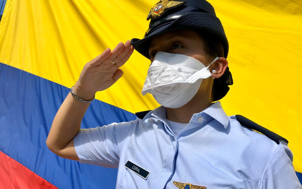 Fuerzas Militares y Policía Nacional, conmemoran los 210 años de la Independencia de Colombia en el Amazonas
