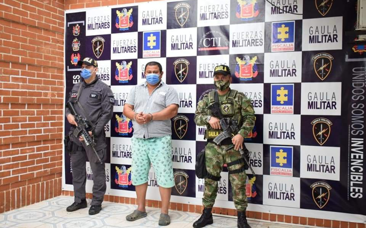 Capturado presunto integrante de Grupo Armado Organizado, Estructura 62, en el Caquetá
