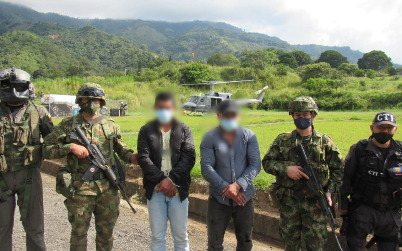 Contundente operación de las Fuerzas Militares en el Tolima, permite la captura de alias "Reneco"
