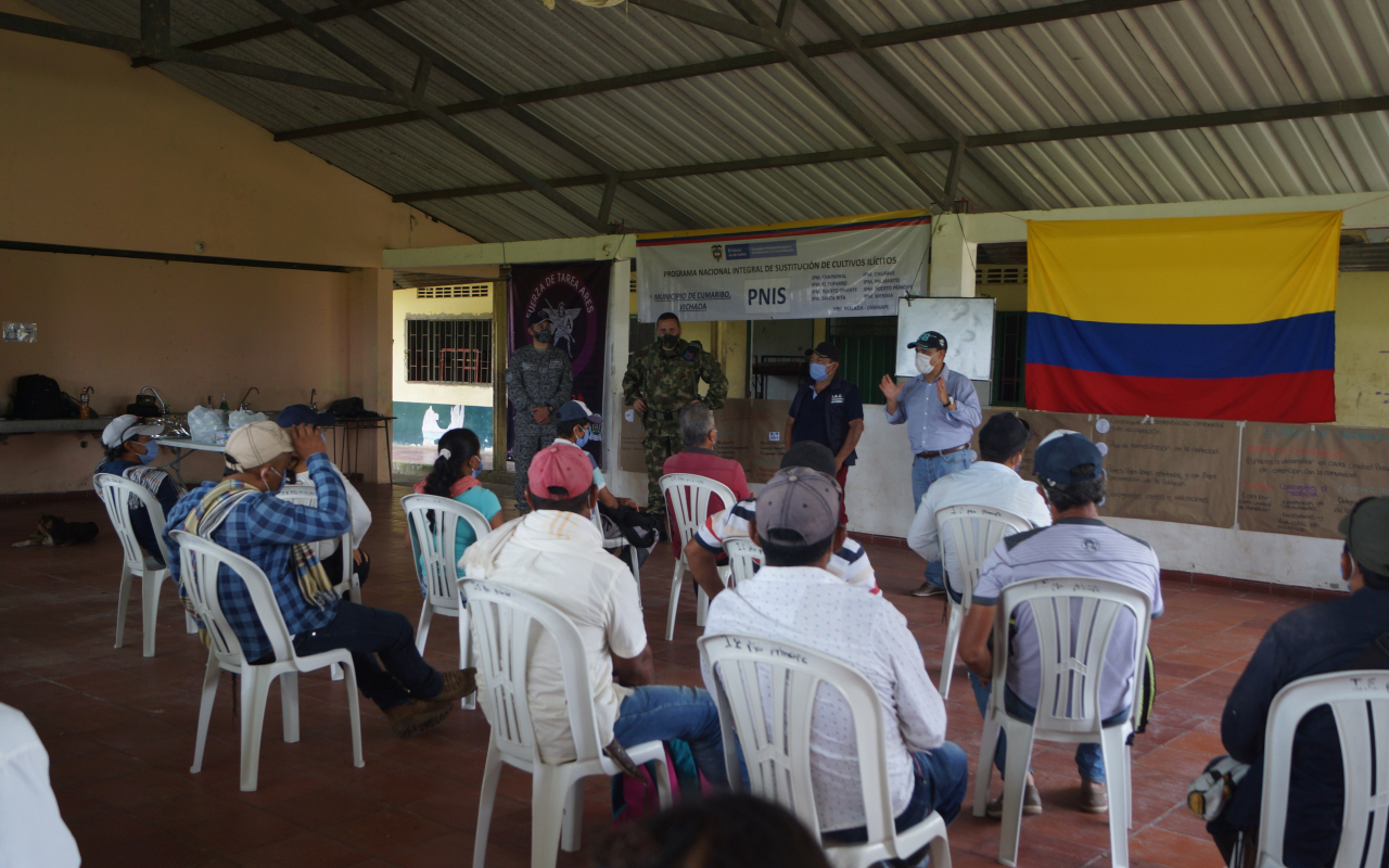 Fuerza Aérea respalda el Programa Nacional de Desarrollo PISDA