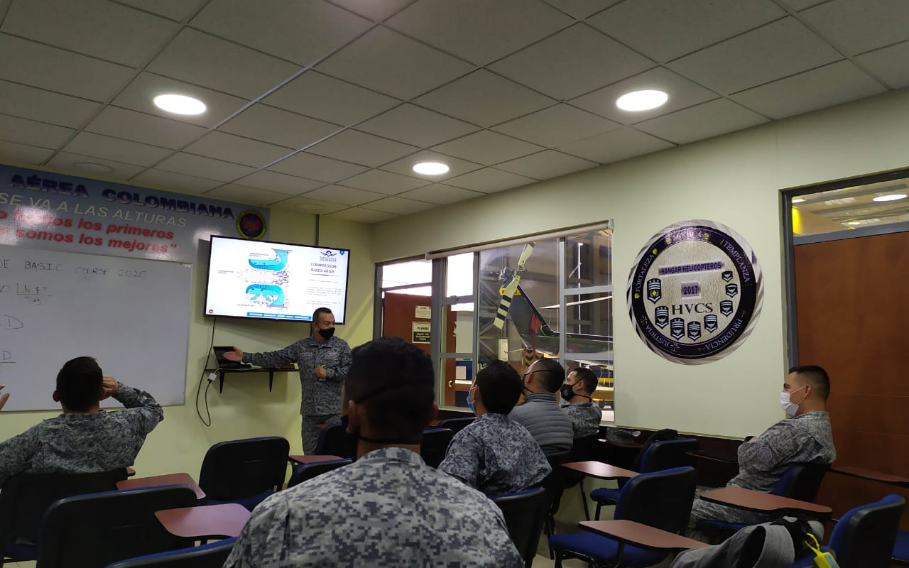 Curso básico de motores es desarrollado en CAMAN 