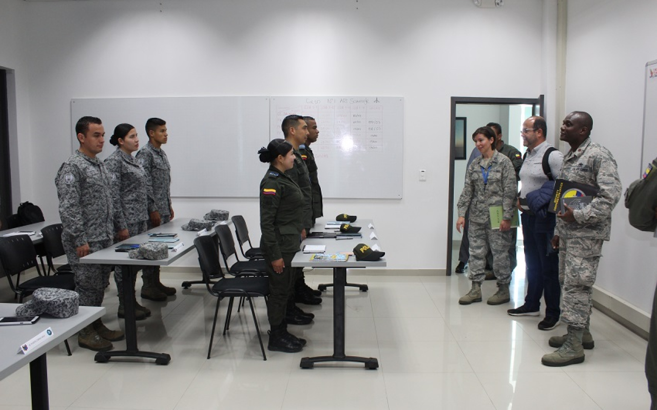 La Escuela Básica de Aeronaves Remotamente Tripuladas, completó seis años en el Caribe colombiano