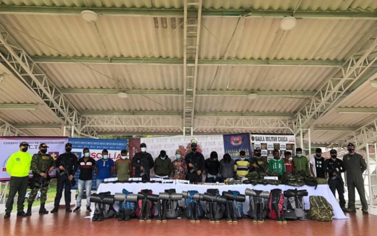 Desarticulada estructura del Grupo Armado Residual “Segunda Marquetalia” en el Cauca