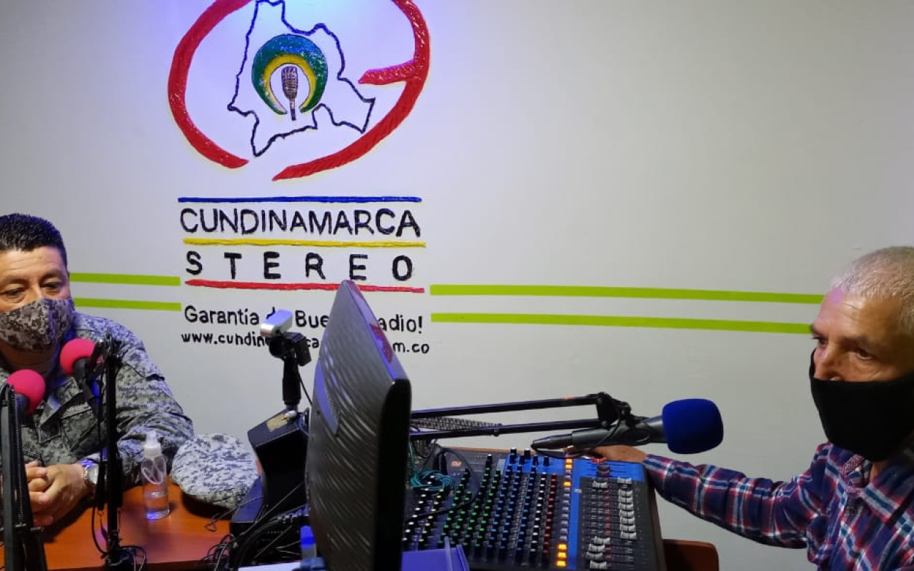 CAMAN participa en los micrófonos de la Emisora Cundinamarca Estéreo 