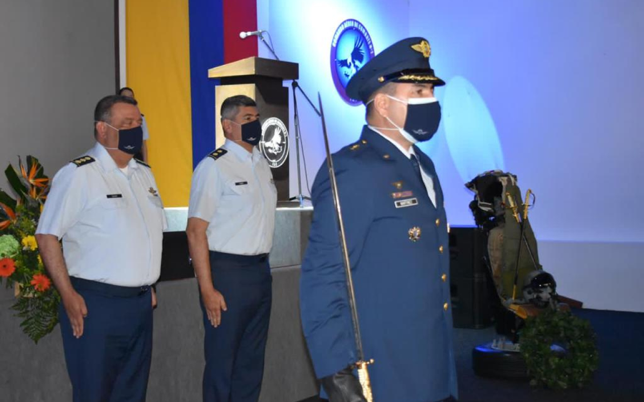 Nuevo Comandante en el Comando Aéreo de Combate No. 1, unidad estratégica de su Fuerza Aérea Colombiana