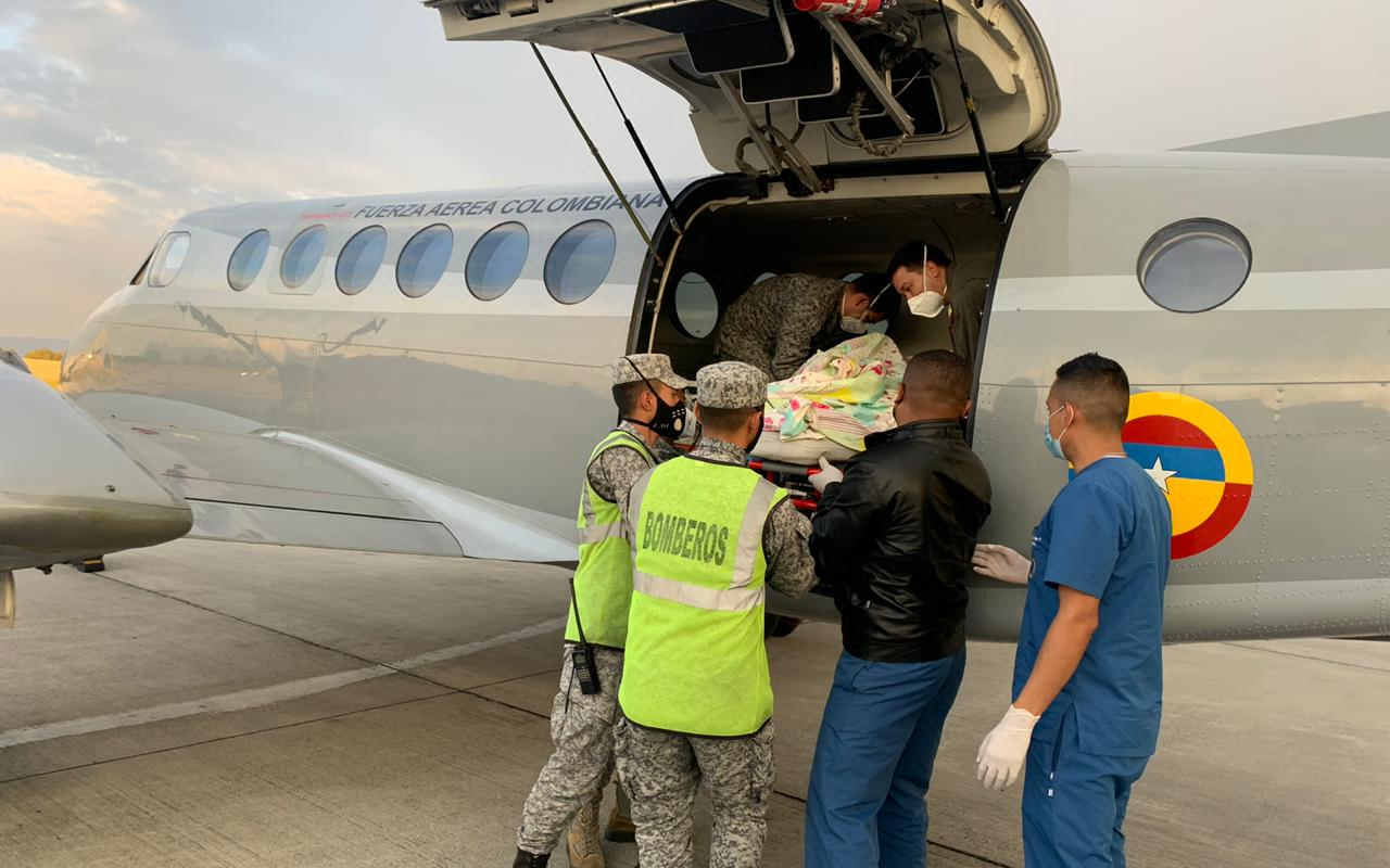  CATAM en una nueva misión de traslado aeromédico 