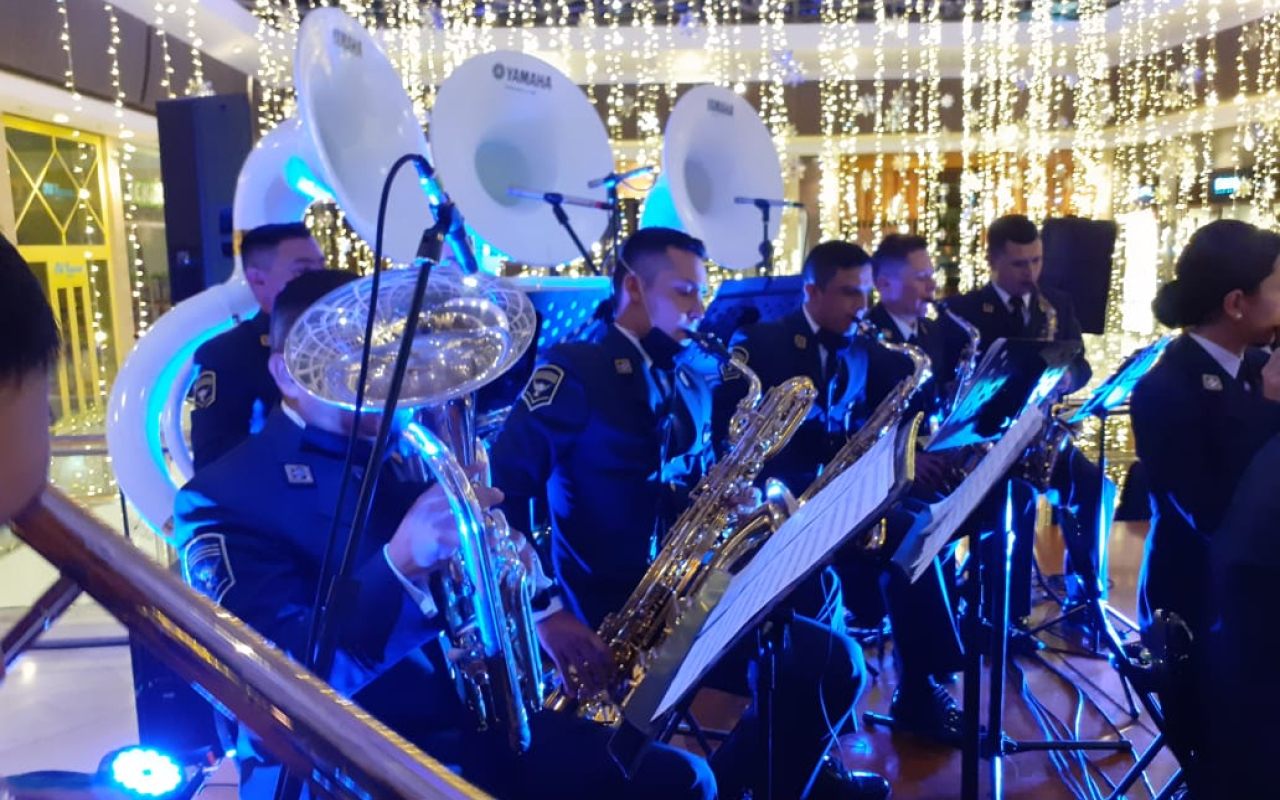 Concierto de la Banda Sinfónica de la Fuerza Aérea Colombiana en el marco de sus 101 años