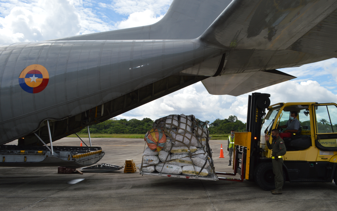 Proyecto productivo de su Fuerza Aérea, un aporte a la conservación del ambiente en el Amazonas  
