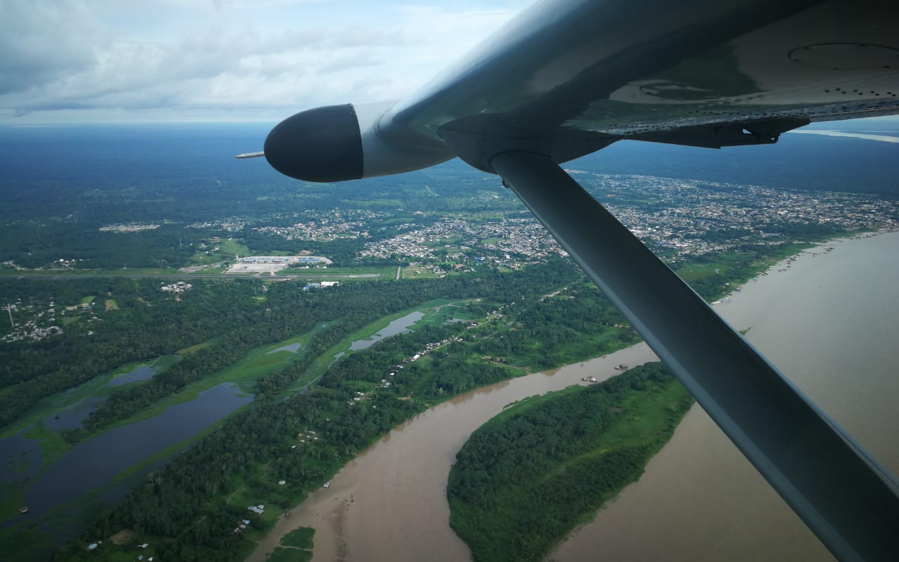 Su Fuerza Aérea trabajando día a día por el Amazonas