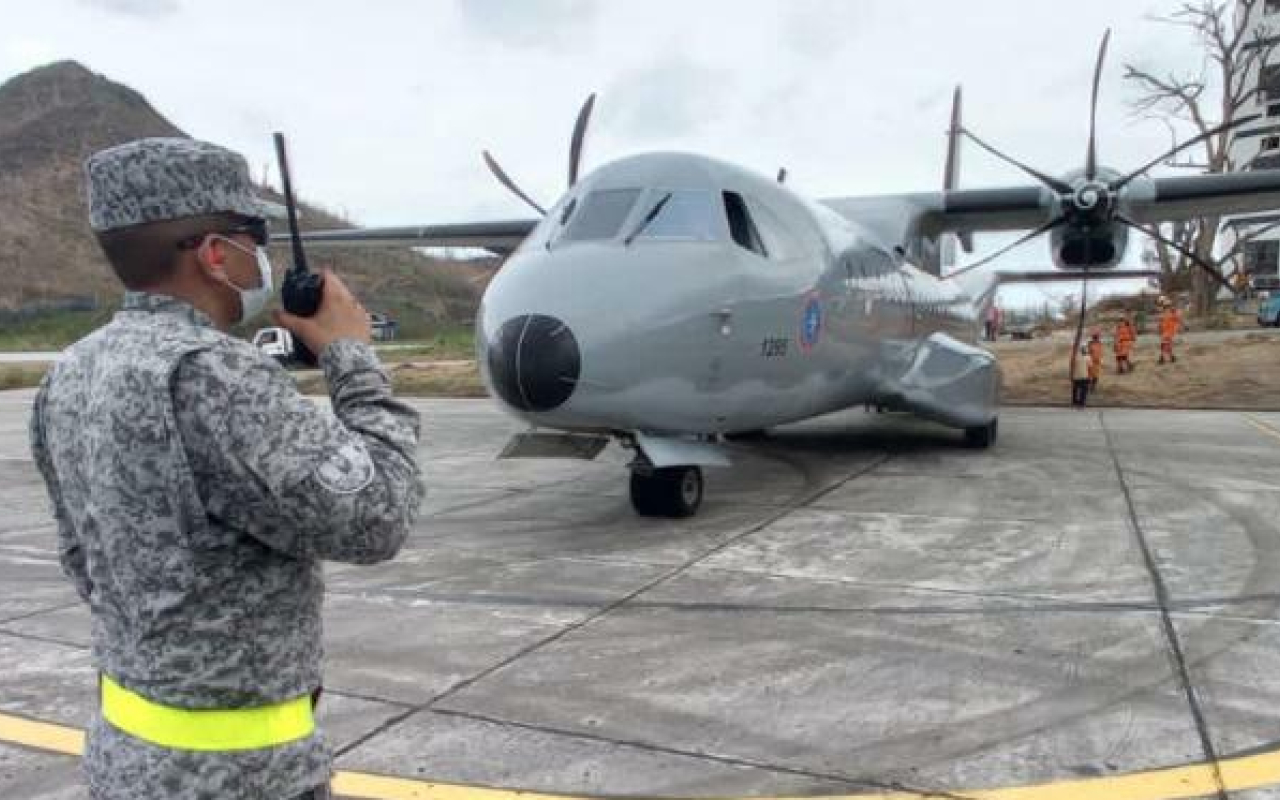 Su Fuerza Aérea ejecuta acciones para minimizar riesgos en las operaciones aéreas en el Archipiélago