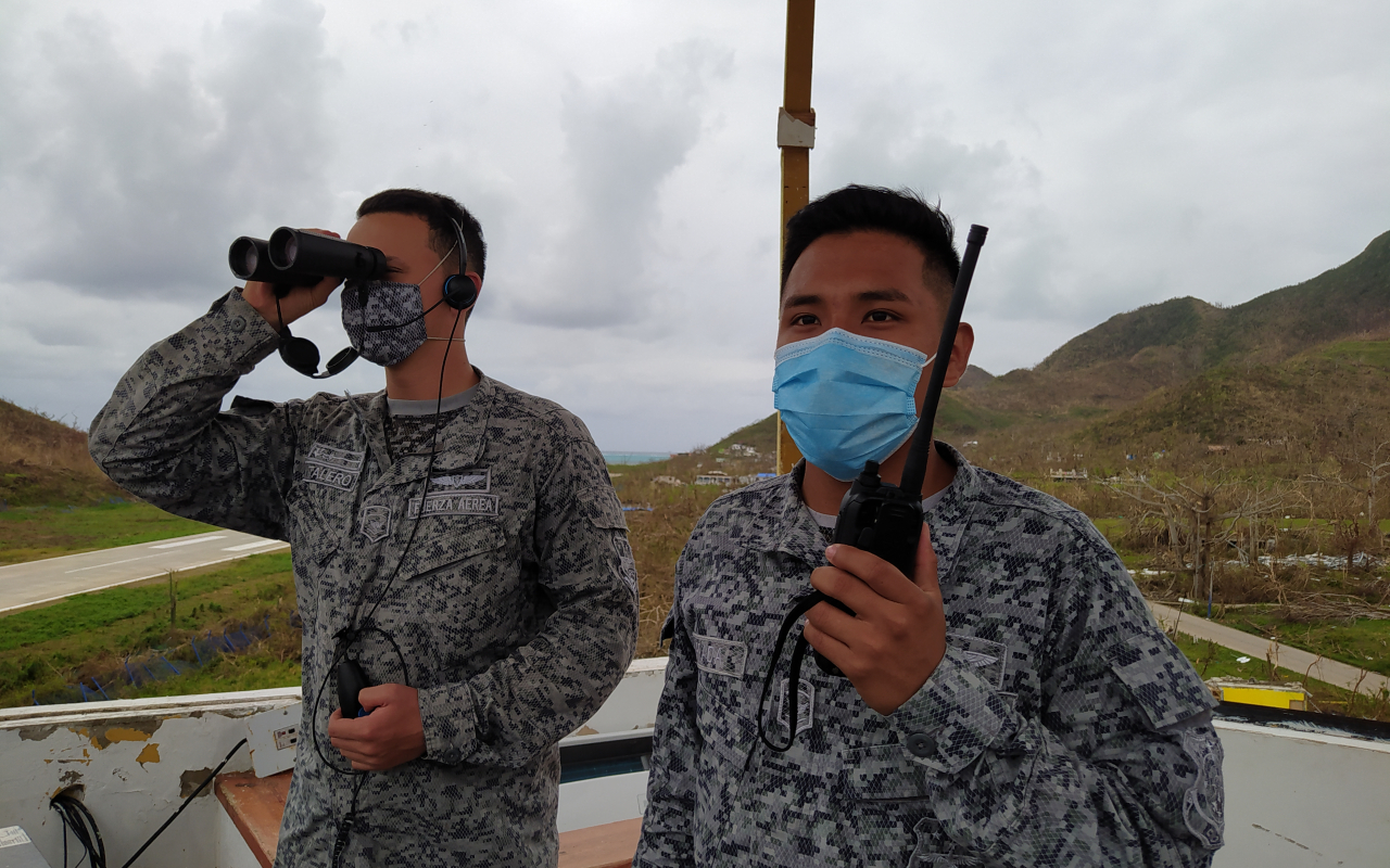 Servicios de Navegación Aérea en la Isla de Providencia son asumidos provisionalmente por equipo de reacción especializado de su Fuerza Aérea Colombiana
