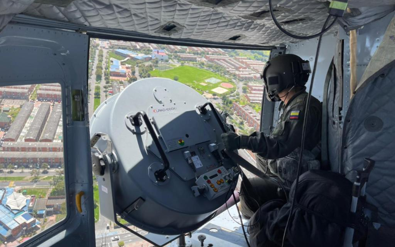 Desde el aire, el Comando Aéreo de Mantenimiento envía un mensaje de autocuidado