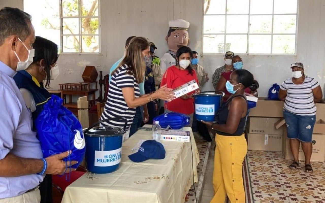 Vicepresidenta fue transportada a San Andrés y Providencia por su Fuerza Aérea