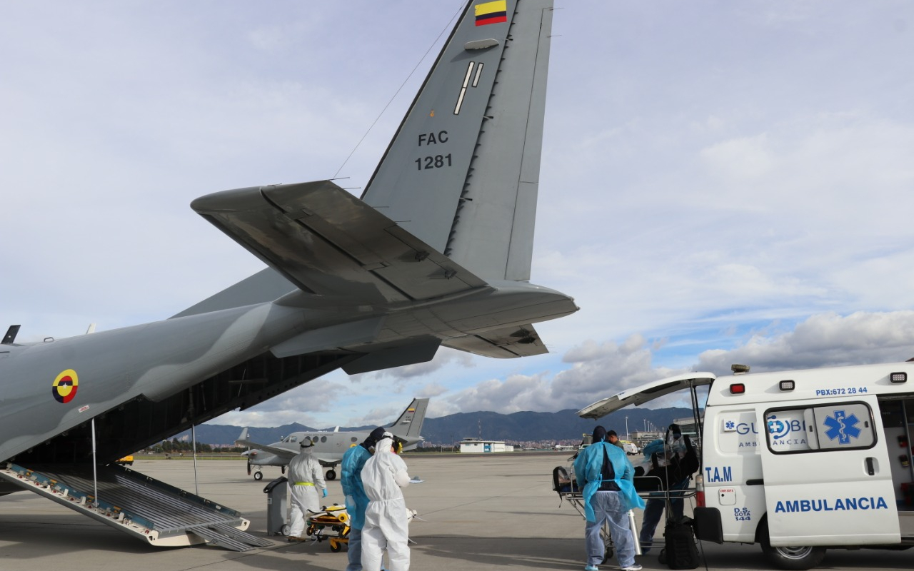  Su Fuerza Aérea continúa la lucha contra el Covid-19    