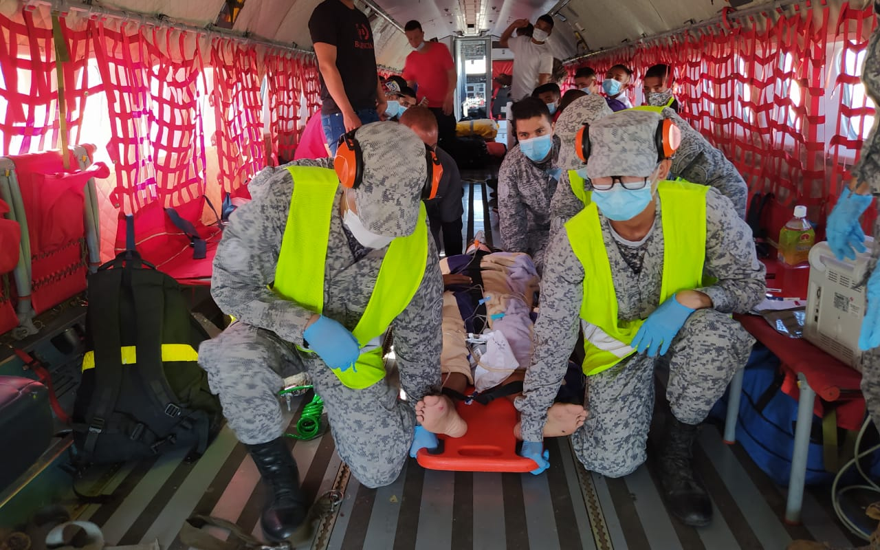 Fuerza Aérea continúa salvaguardando la vida de los isleños