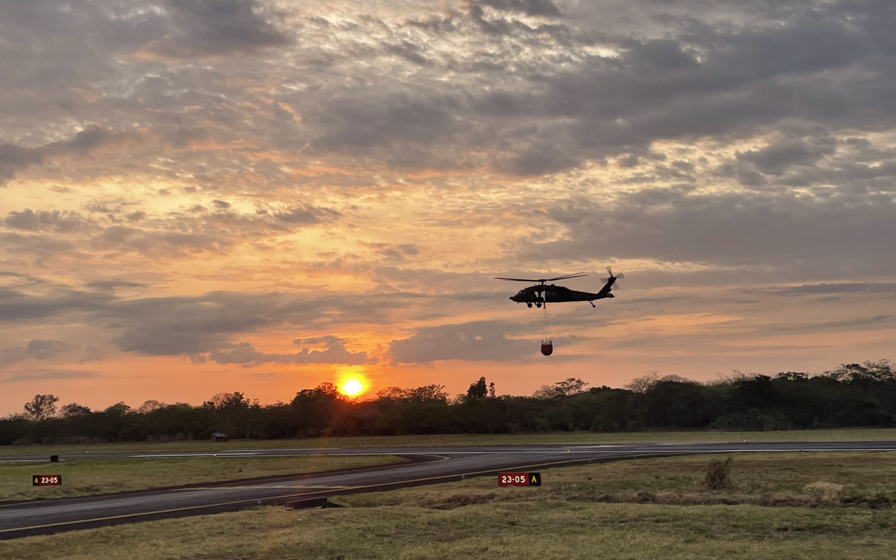 Sistema Bambi Bucket, aliado estratégico para combatir incendios