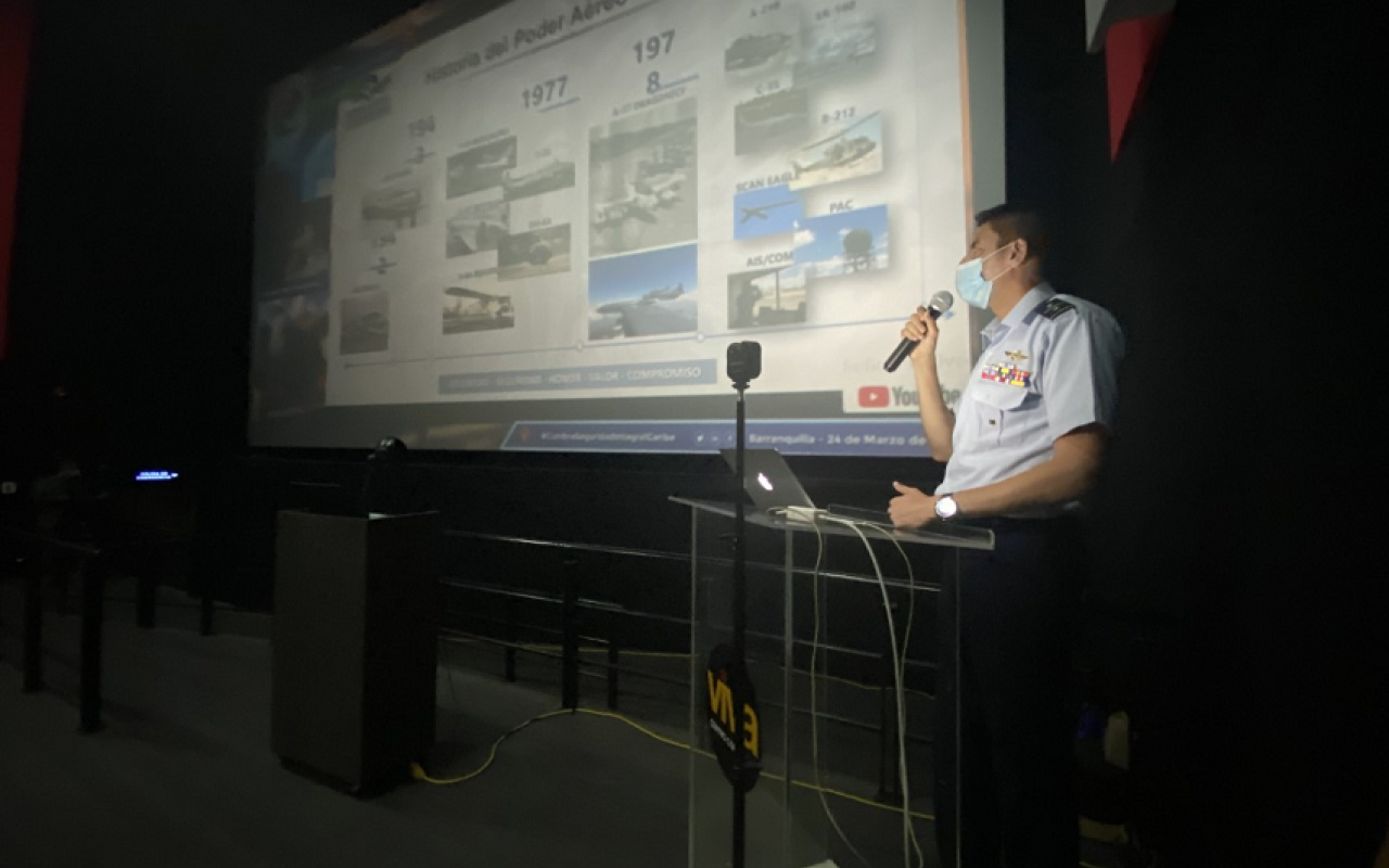 La Fuerza Aérea Colombiana participó en la 1ra Cumbre de Seguridad Integral del Caribe